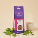 Coriandre bio 50 g – Graines pour currys et tajines – Biotope des Montagnes