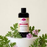 Hydrolat de géranium rosat bio 200 ml – Parfum floral – Biotope des Montagnes