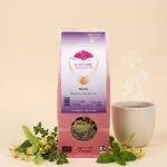 Tisane Relax bio 20 g – Tilleul, origan et menthe – Biotope des Montagnes