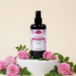 Lotion de rose bio 200 ml – Vaporisateur visage – Biotope des Montagnes