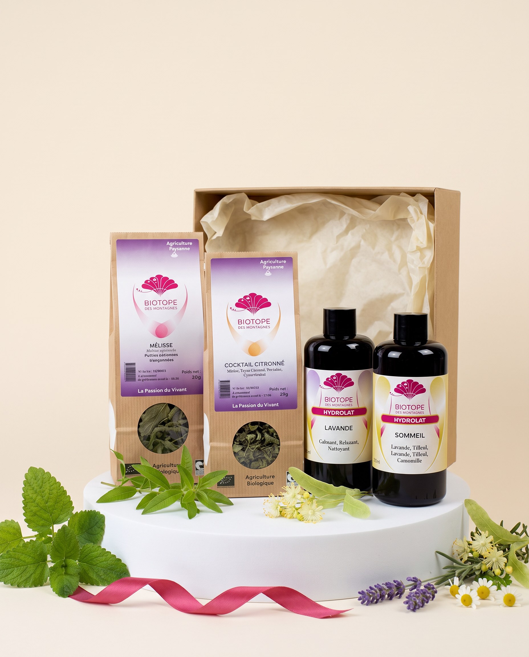 Coffret cadeau Maman & Bébé — Biotope des Montagnes