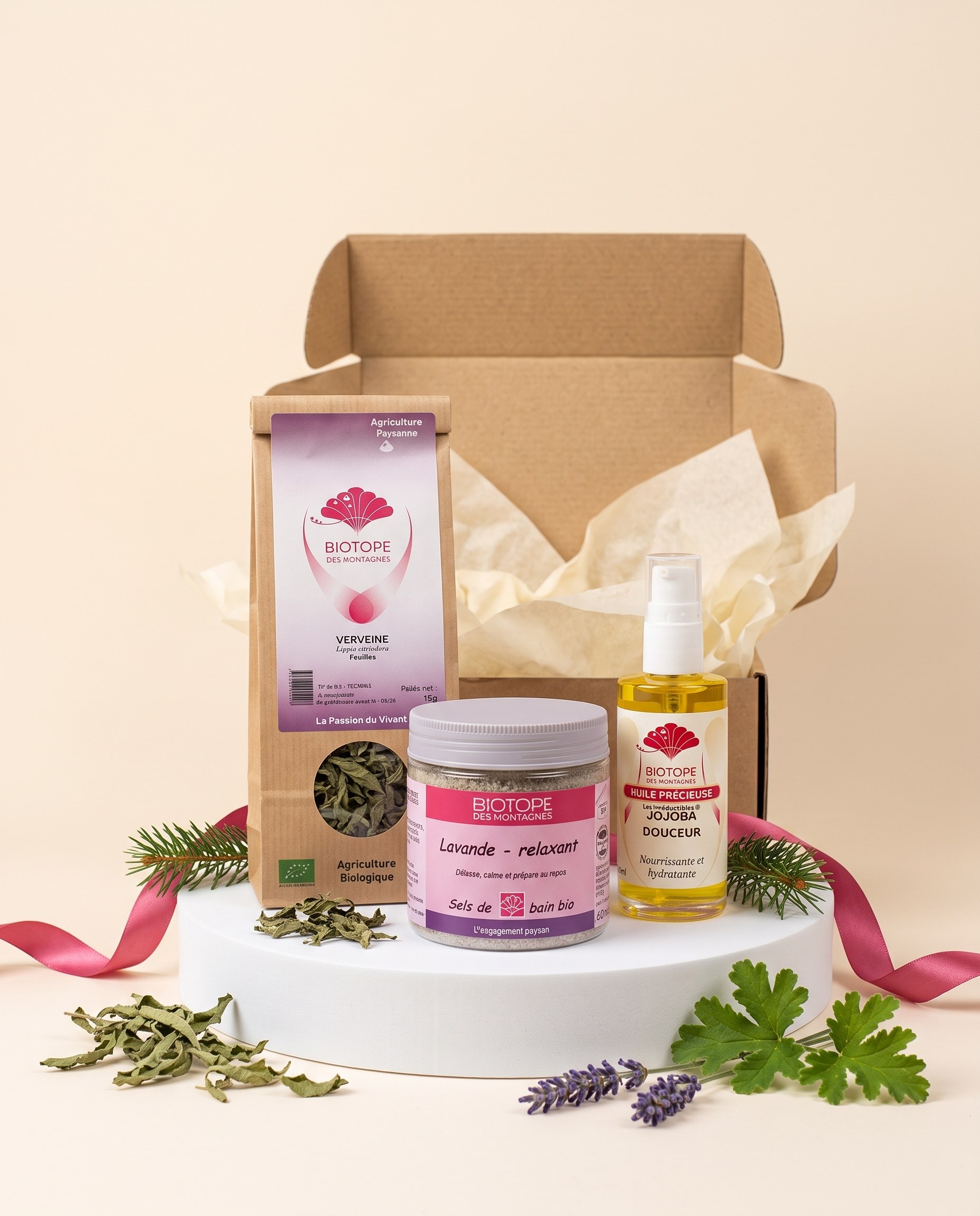 Coffret cadeau Noël Cocoon — Biotope des Montagnes